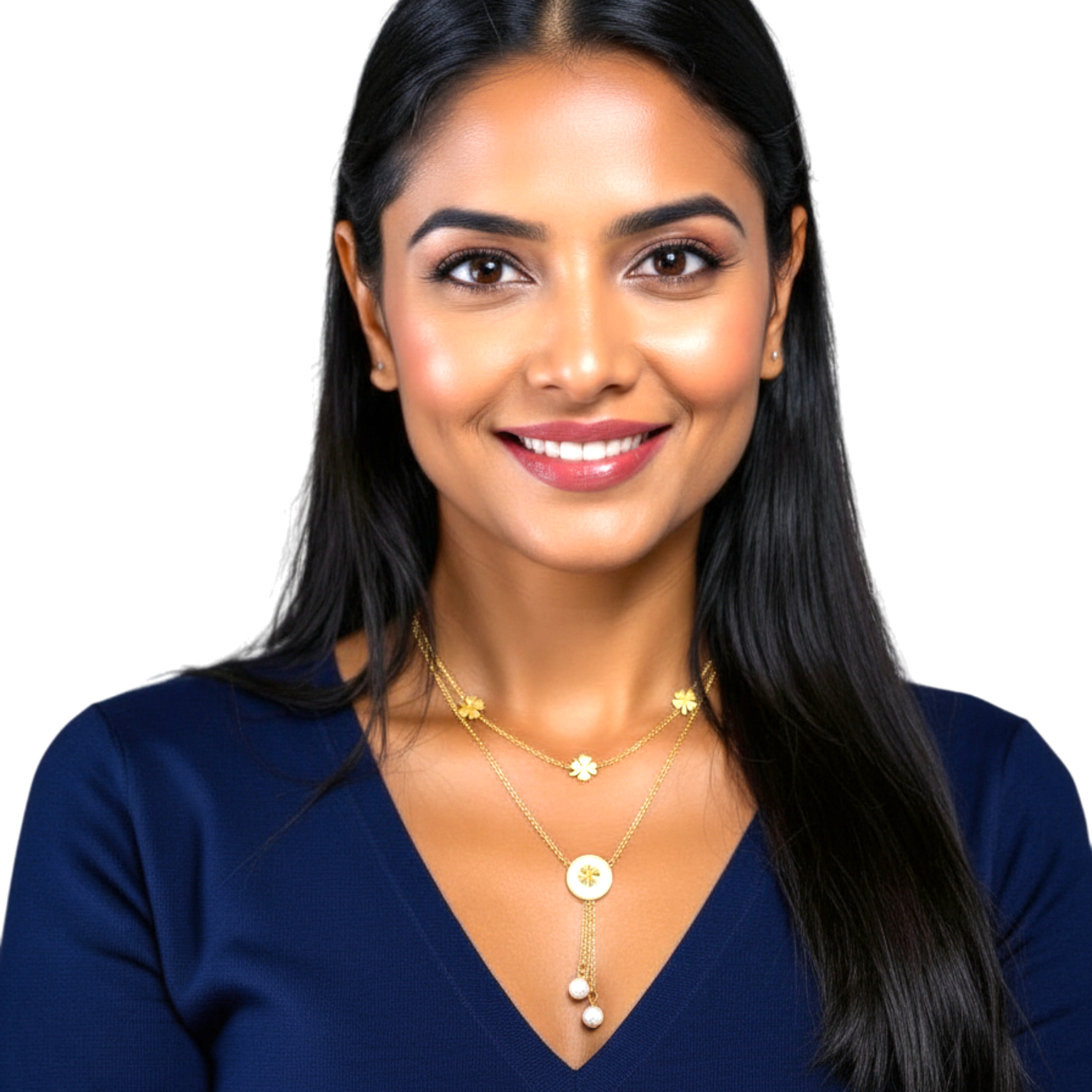 Blooming Clover Layered Necklace