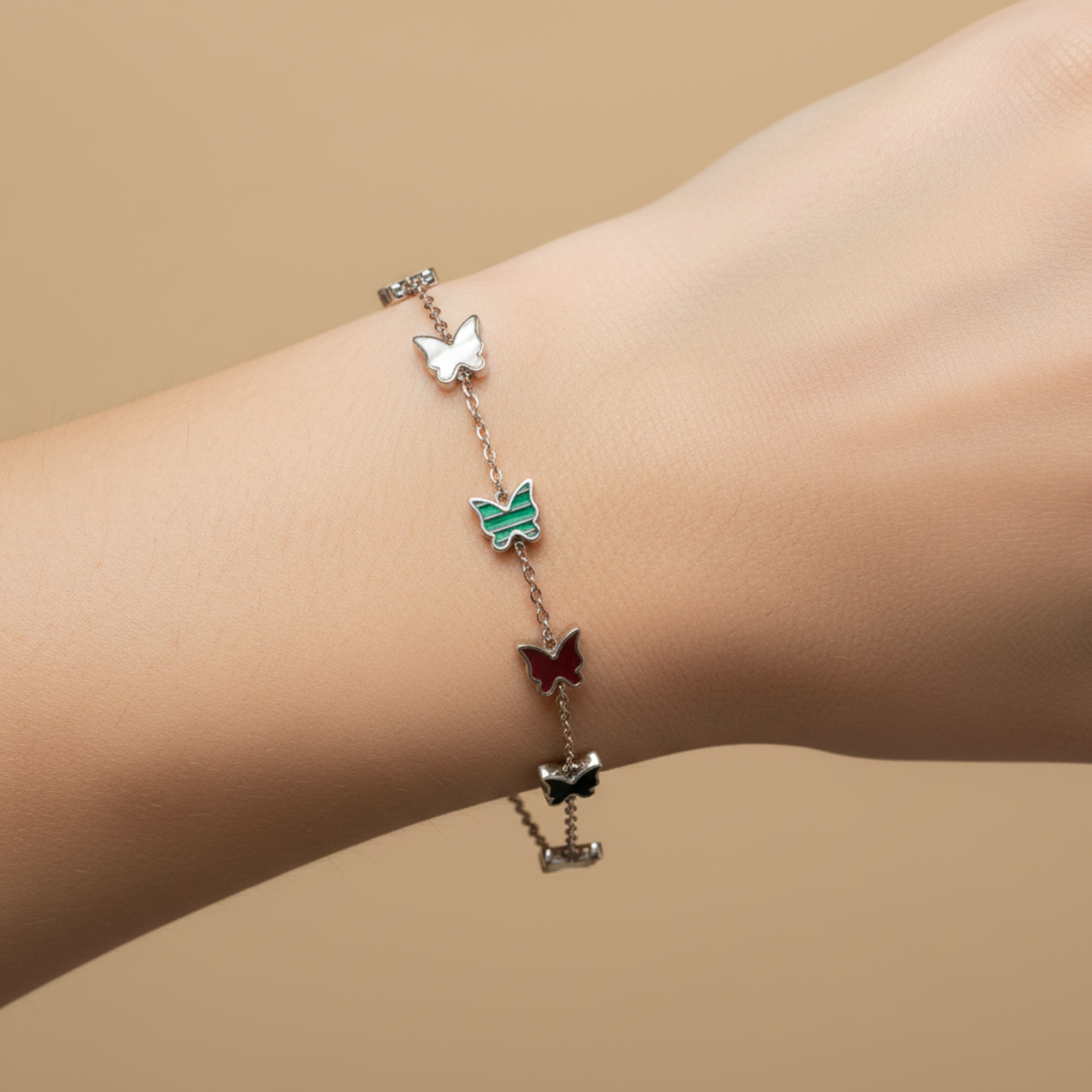 Multicolour Butterfly