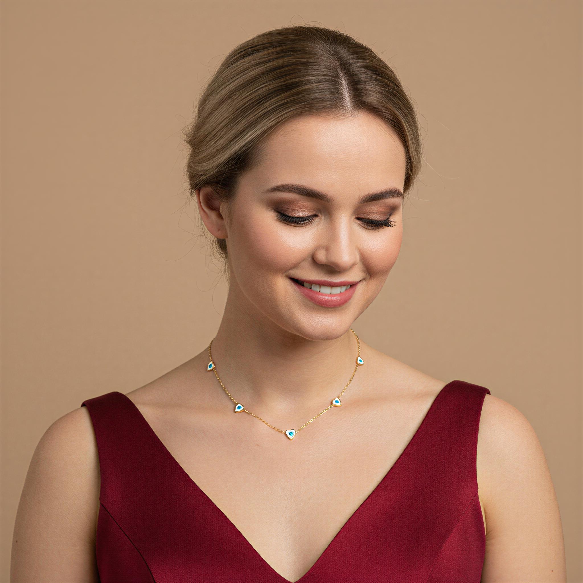 Aurora Heart Necklace