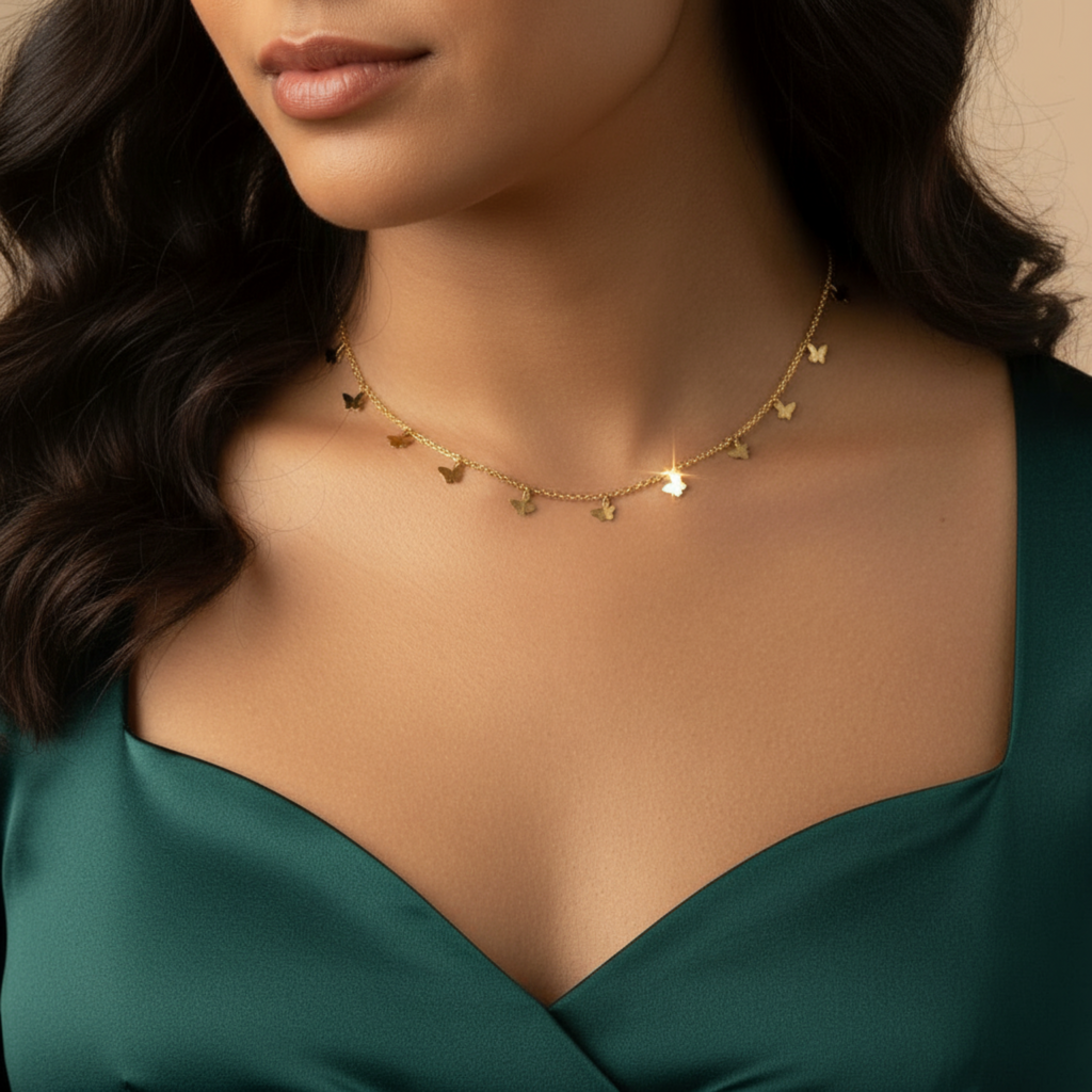 The Fluttering Butterflies Necklace