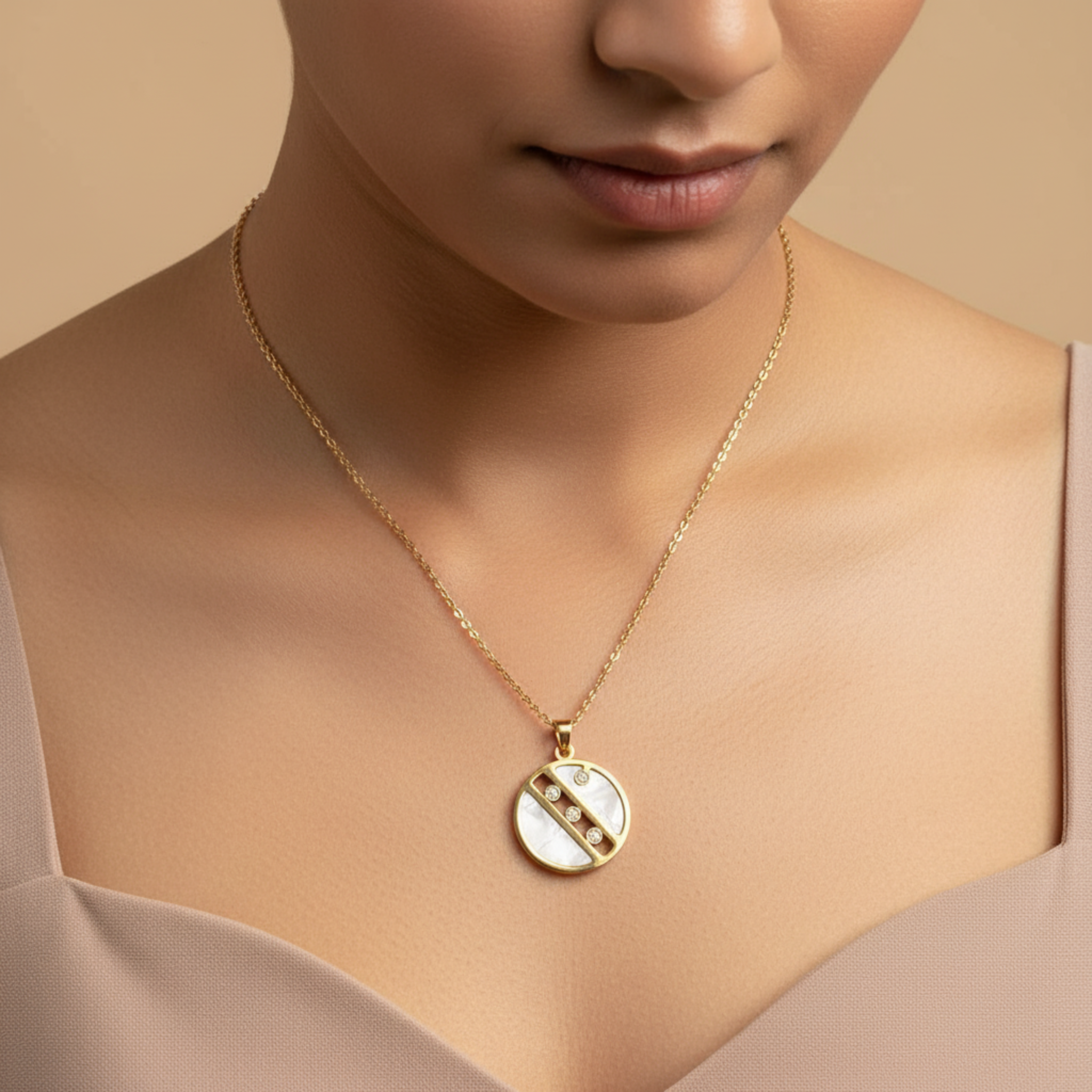 Elysian Mother of Pearl Necklace