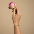 Emerald Aura Bracelet