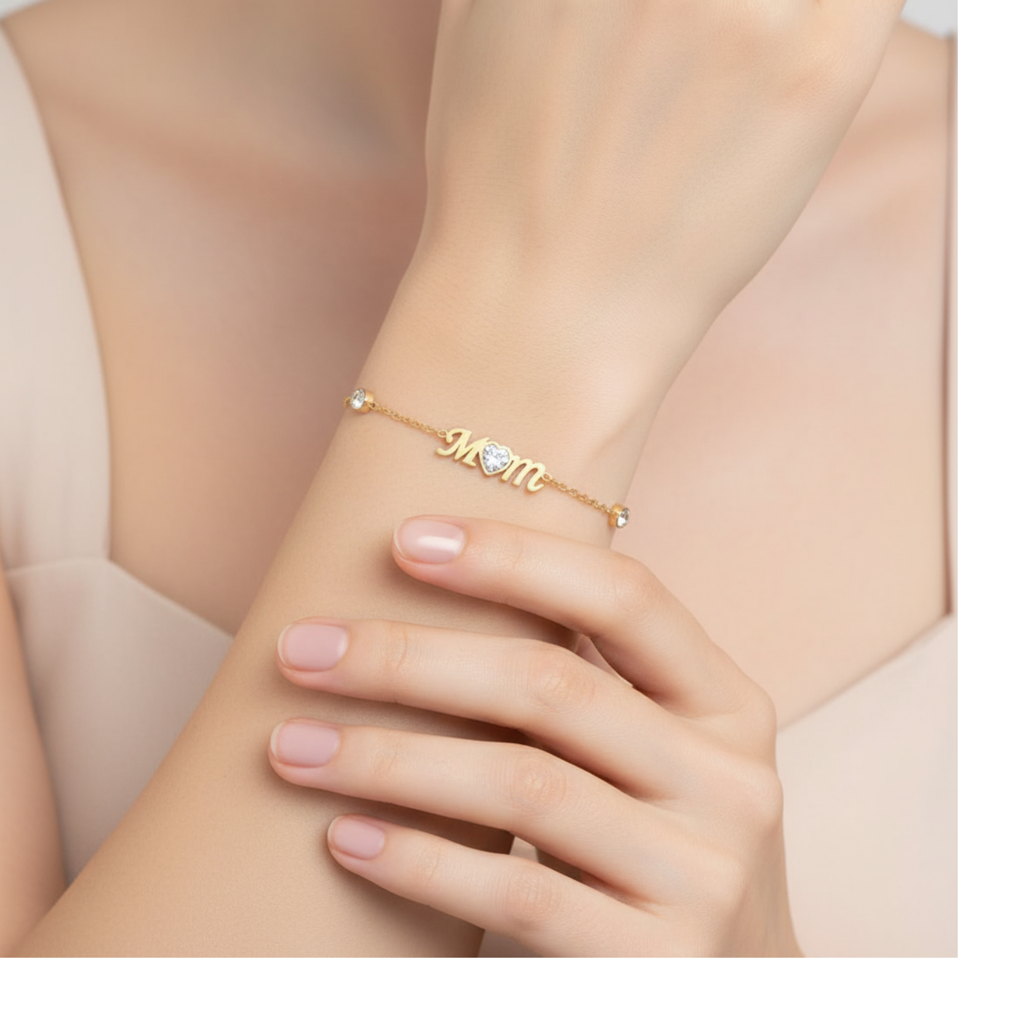 Love you Mom Bracelet