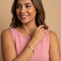 Eternal Bloom Daisy Bangle
