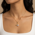 The Crystal Rose Solitaire Necklace